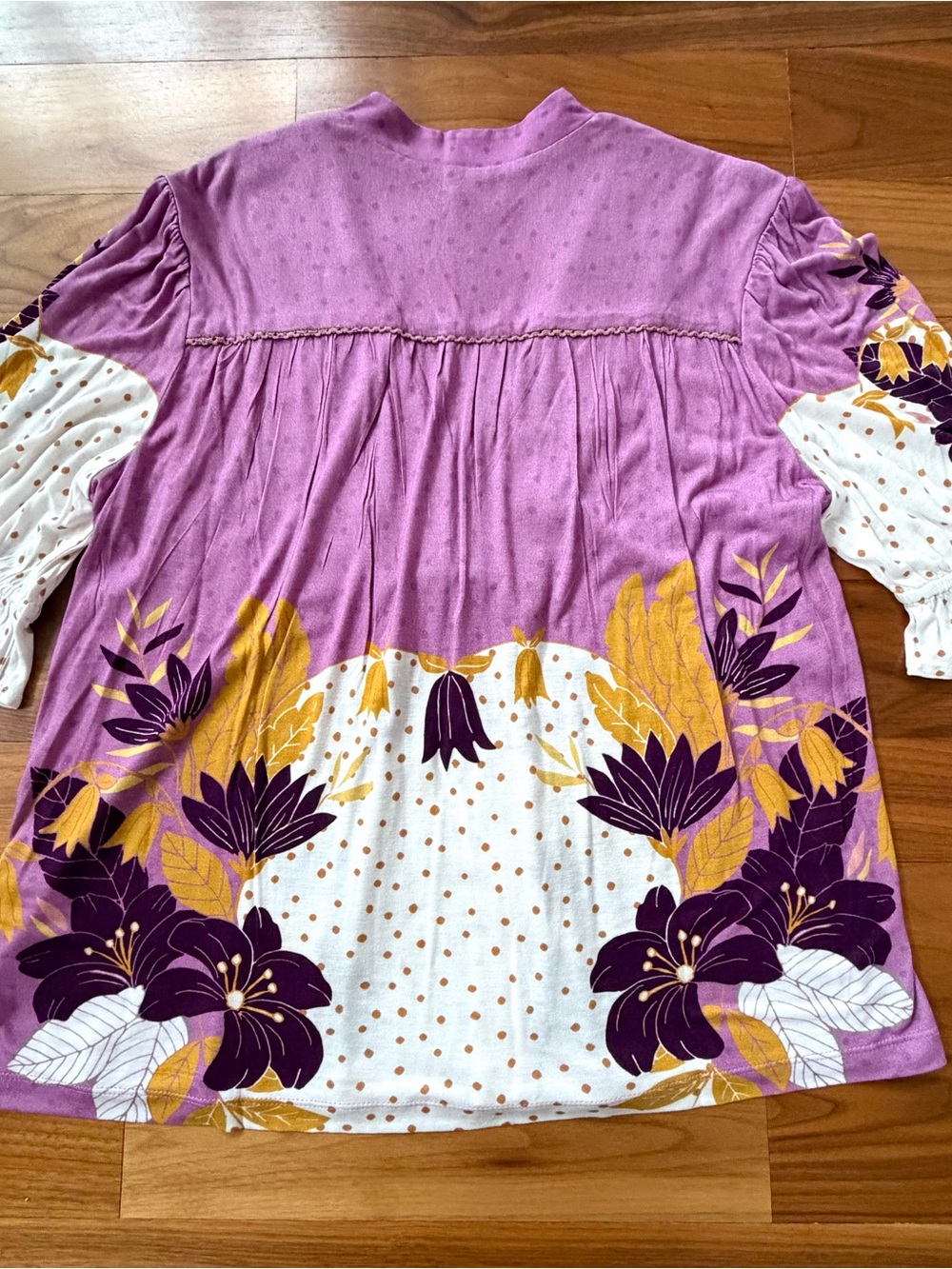 NWT Anthropologie Bl-nk London Women’s Stephanie Top Blouse Tunic Size L Petite - Picture 7 of 16